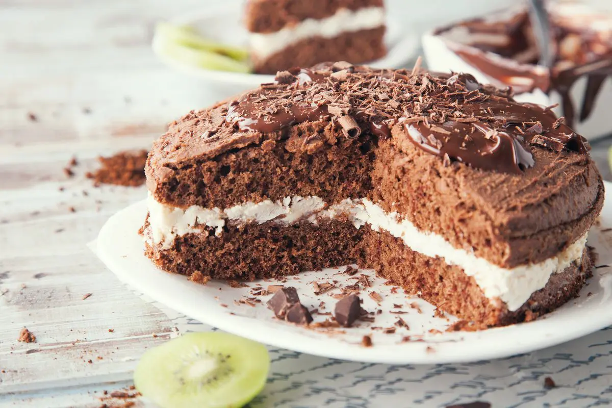 Torta panna e Nutella