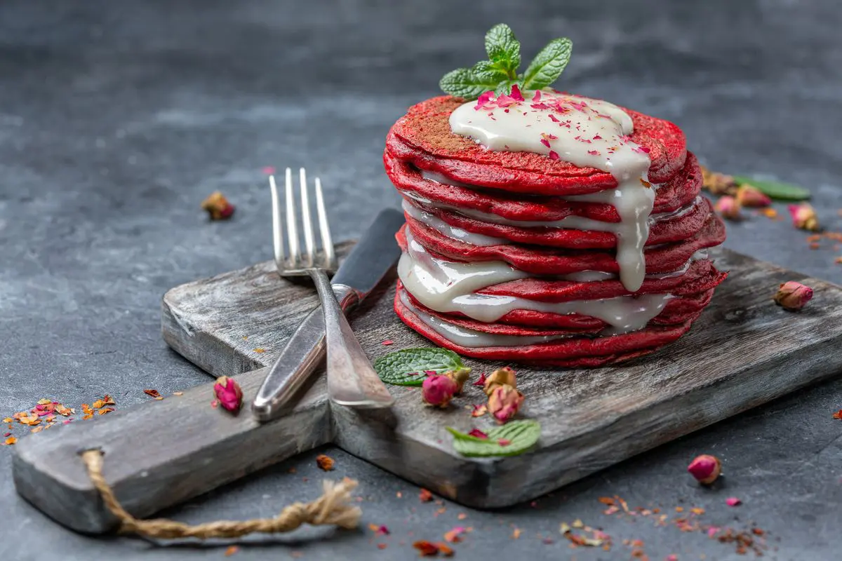 Pancake red velvet