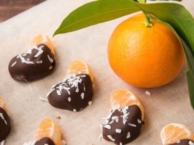 I mandarini al cioccolato sono lo snack sfizioso per eccellenza!