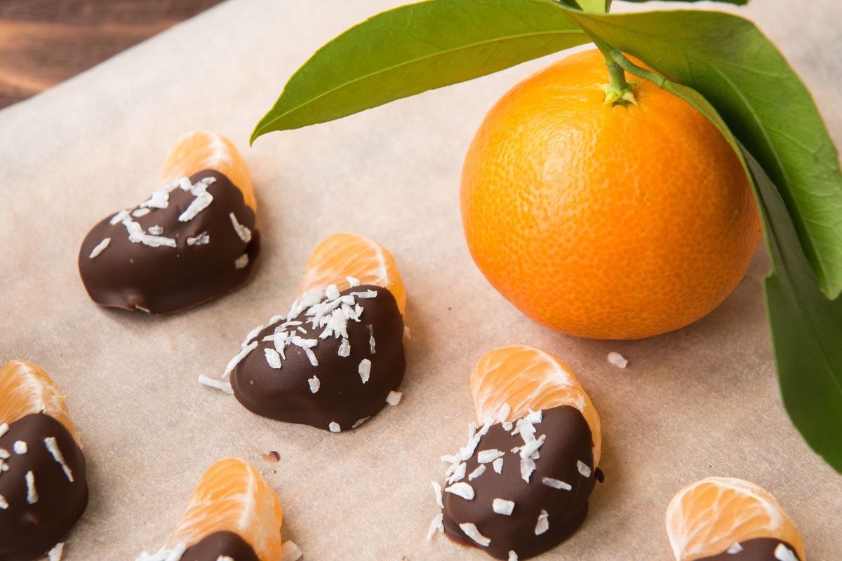 Mandarini al cioccolato