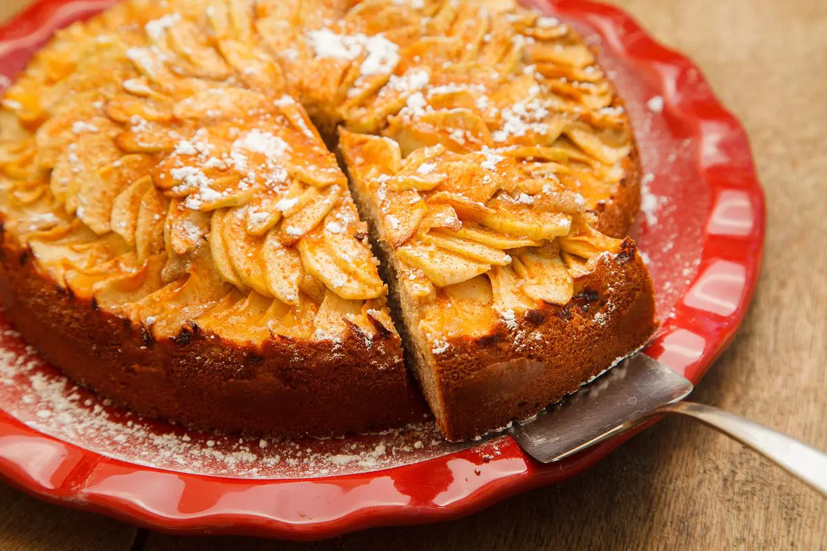 Torta di mele senza glutine con Bimby