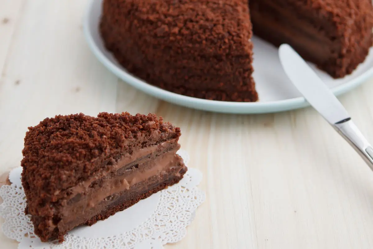 Torta mimosa al cioccolato Bimby