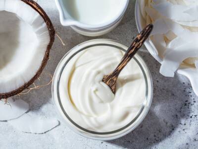 Pronta in tre mosse: provate la crema al latte di cocco