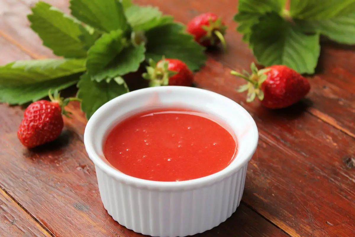 Coulis di fragole a crudo