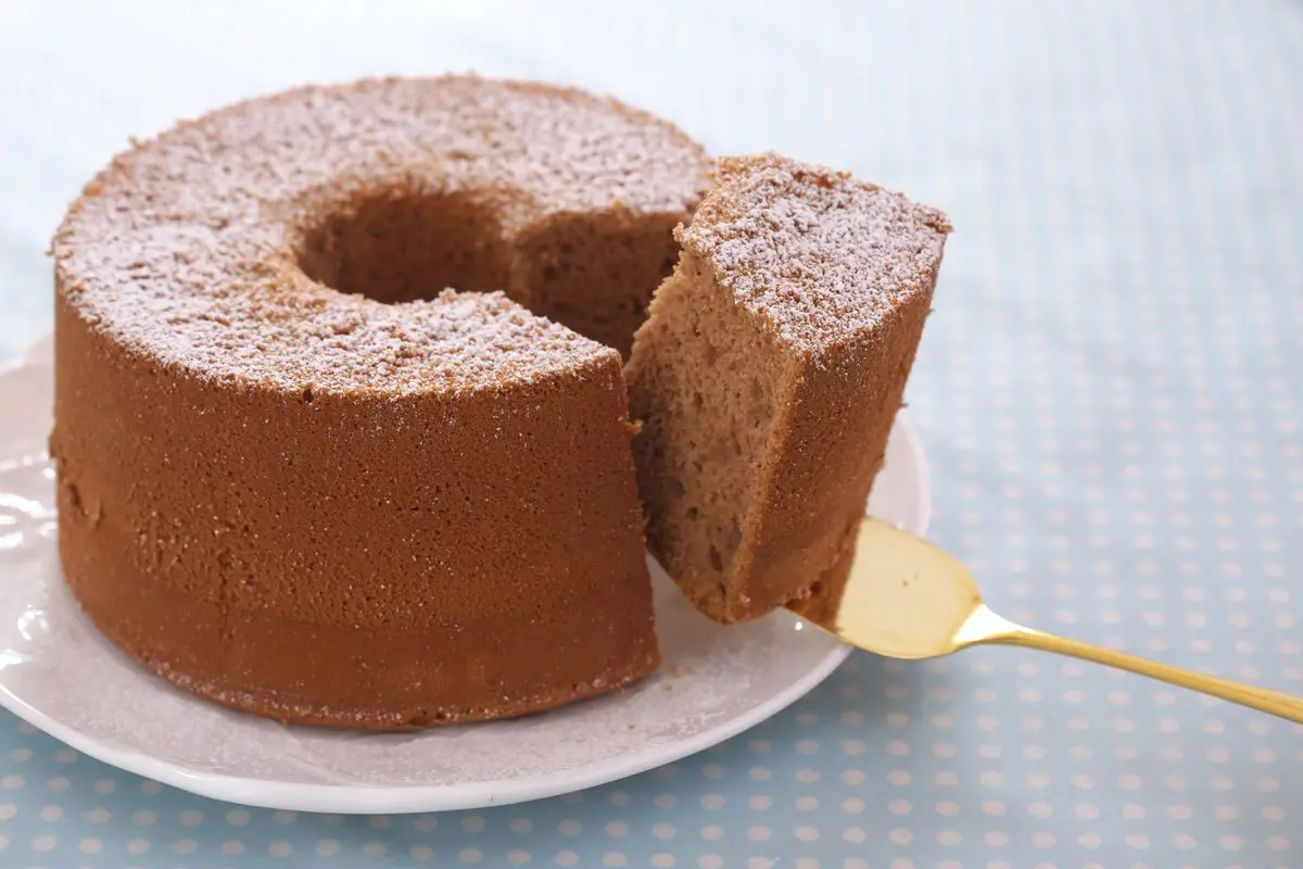 Moka chiffon cake