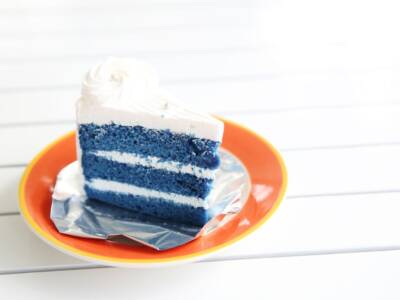 Torta blue velvet