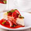 Cheesecake cotta alle fragole