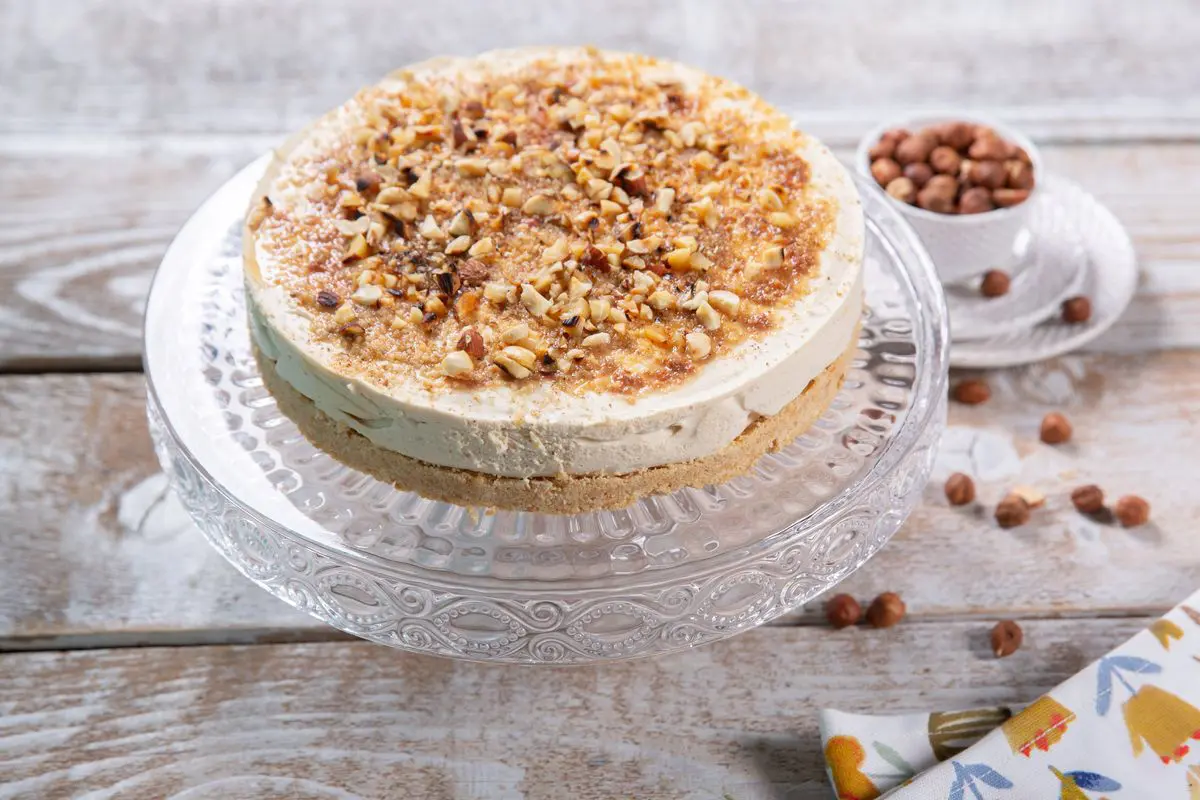 Cheesecake alle nocciole