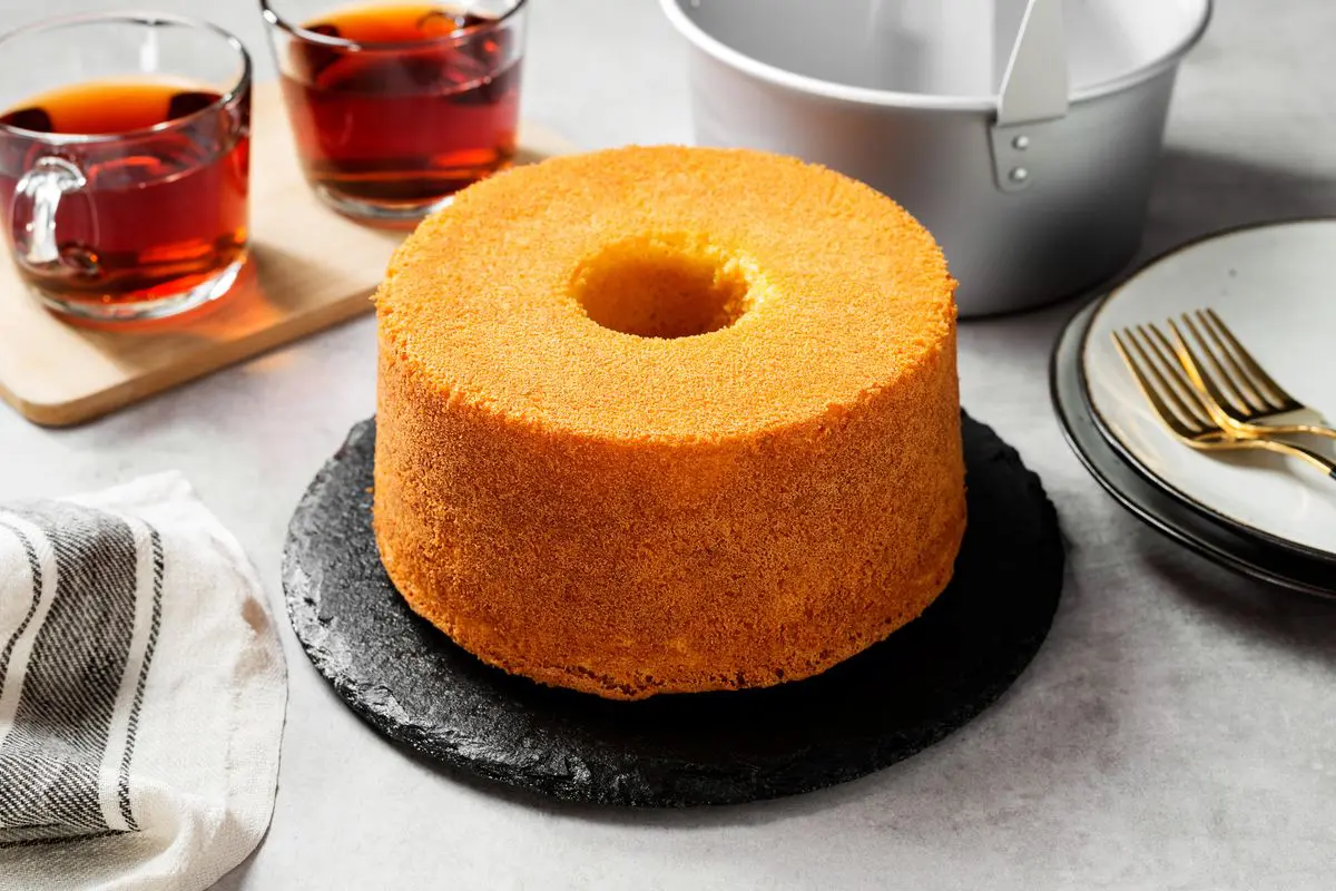 Chiffon cake al limone