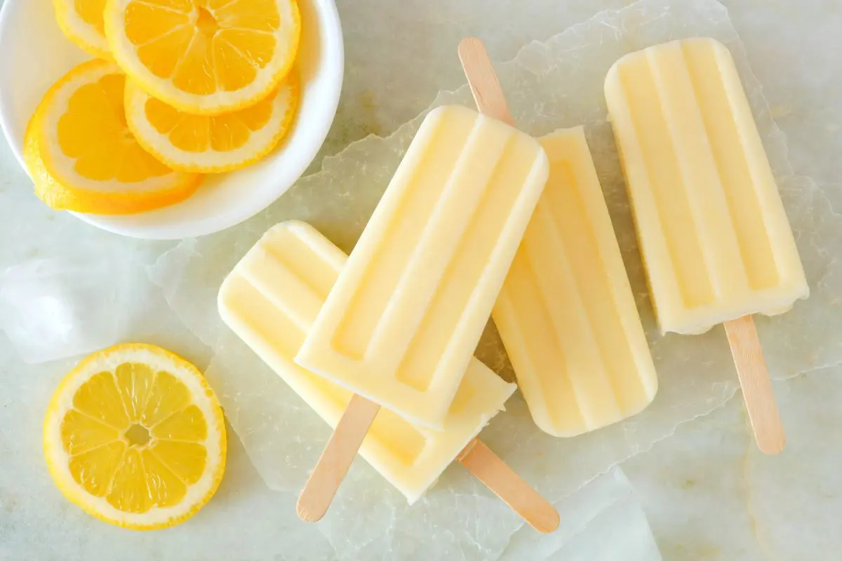 ghiaccioli al limone