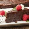 torta lamponi e cioccolato