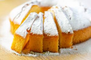 Torta al limone senza burro