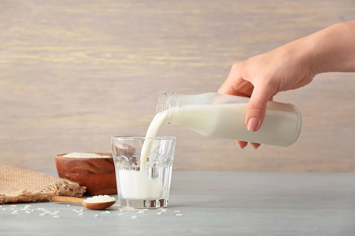 Latte di riso fatto in casa