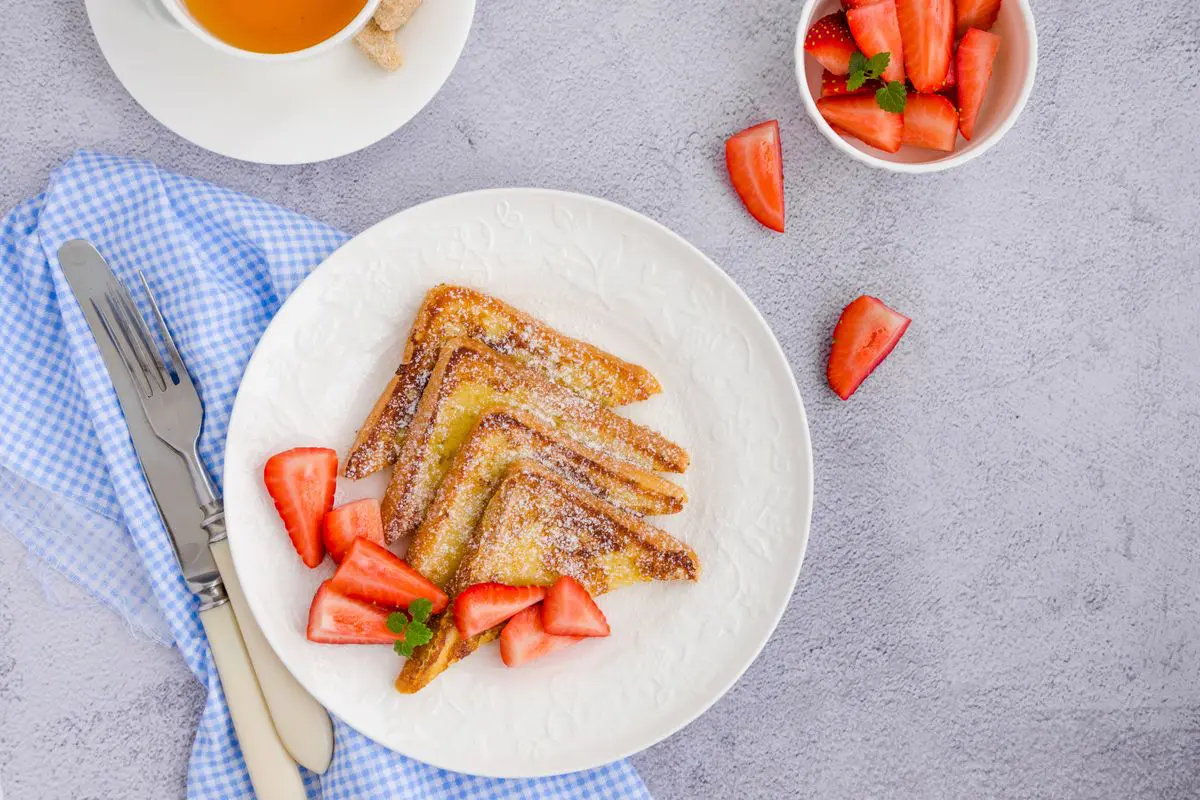 French toast alle fragole