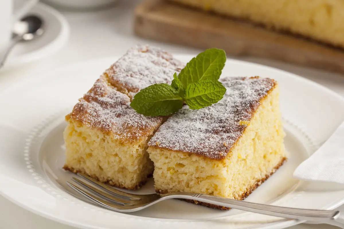 Torta in padella al limone