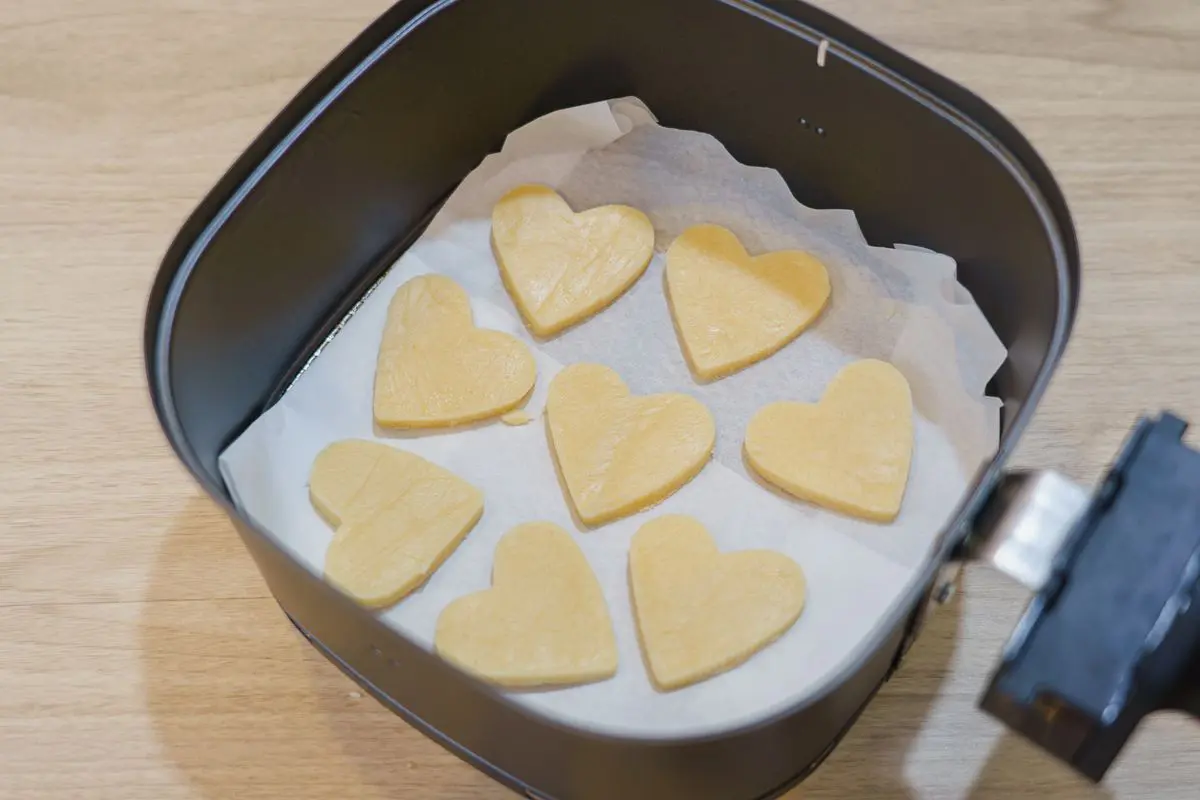 Biscotti in friggitrice ad aria