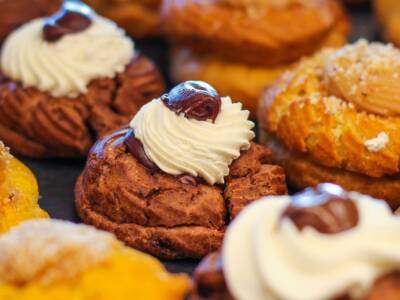 zeppole al cacao