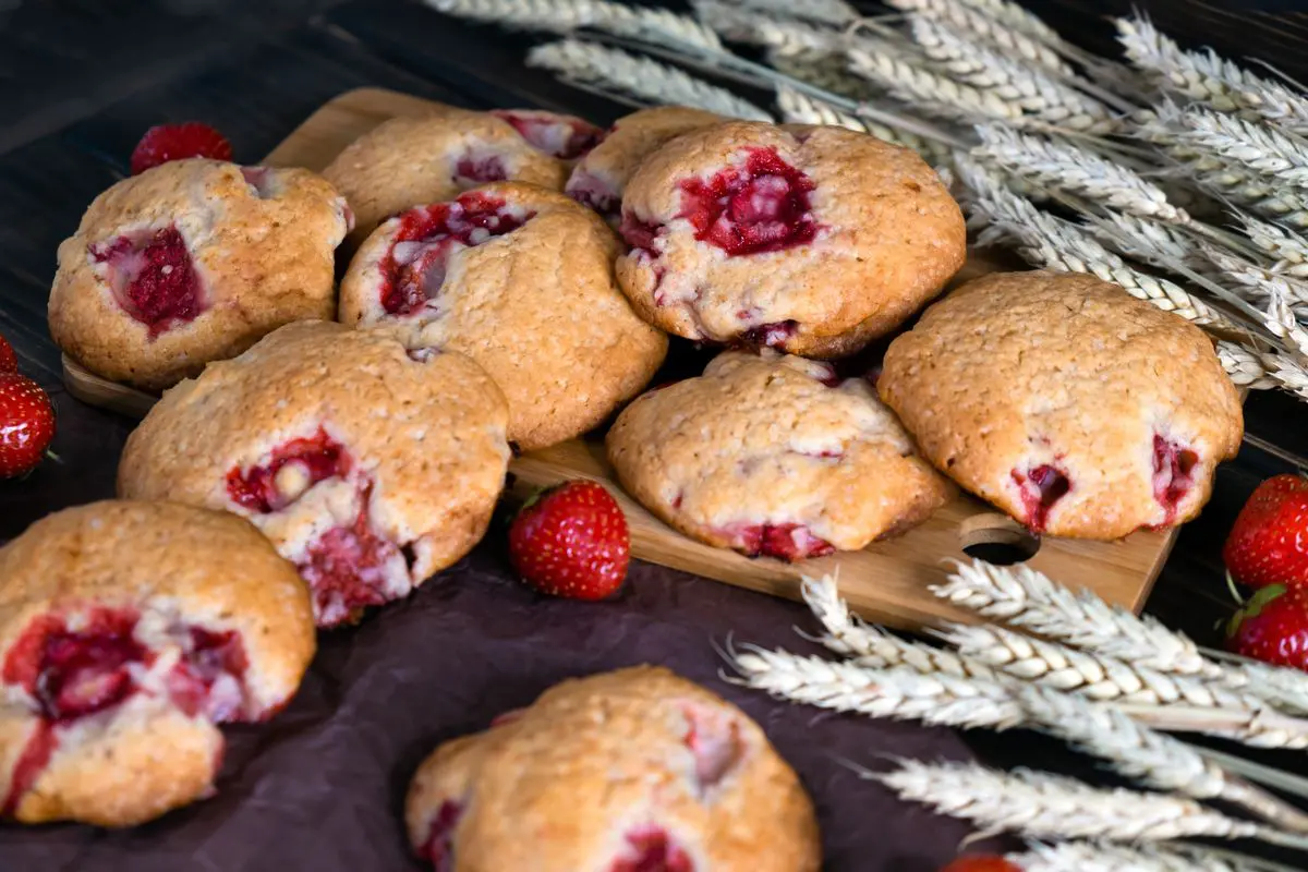 Biscotti alle fragole