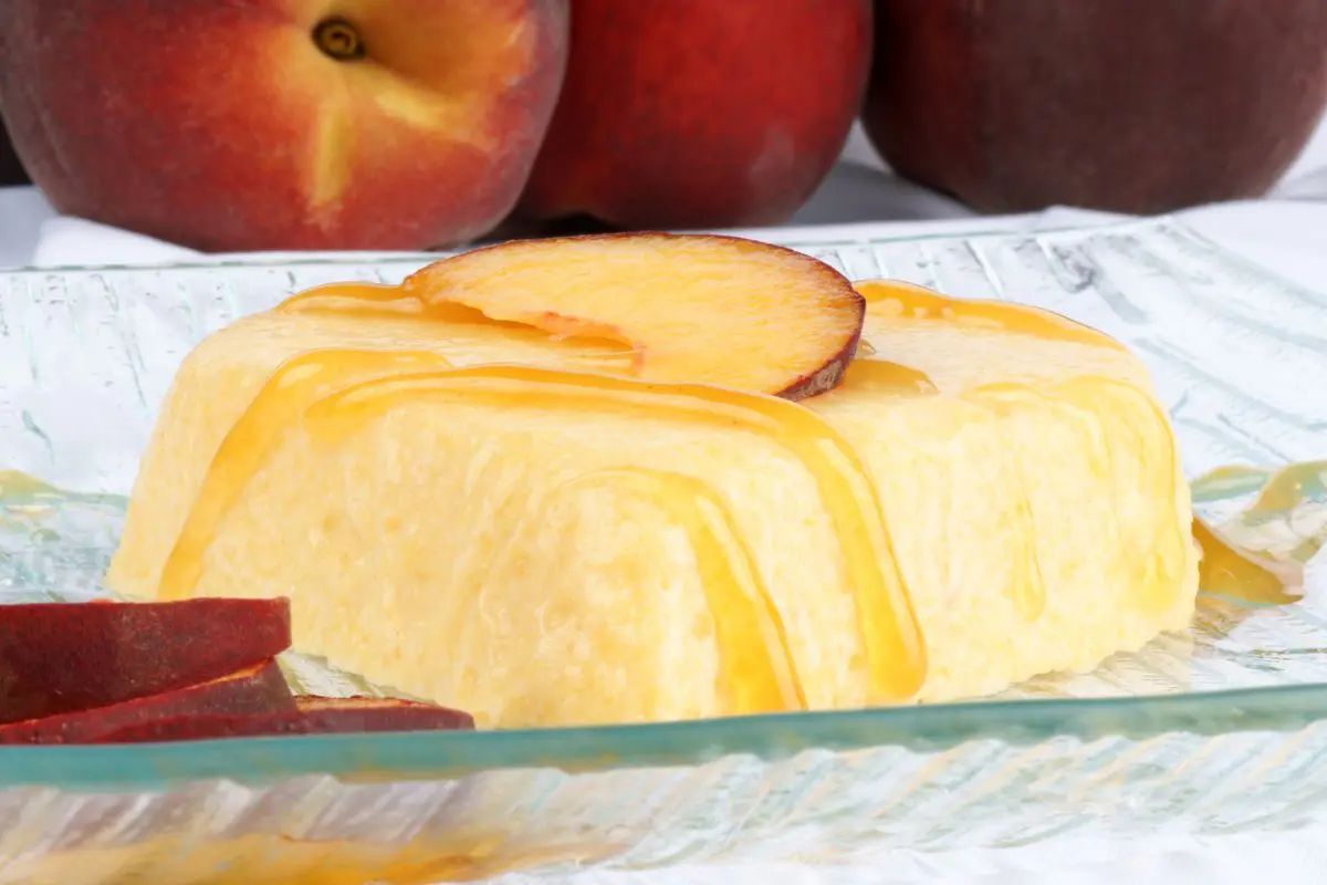 bavarese alle pesche