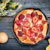 clafoutis alla fragole