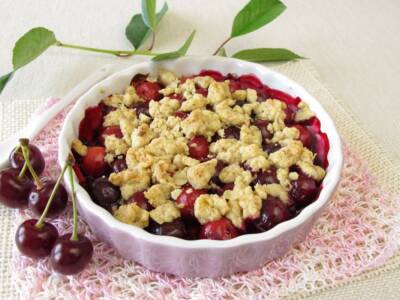 Crumble amarene