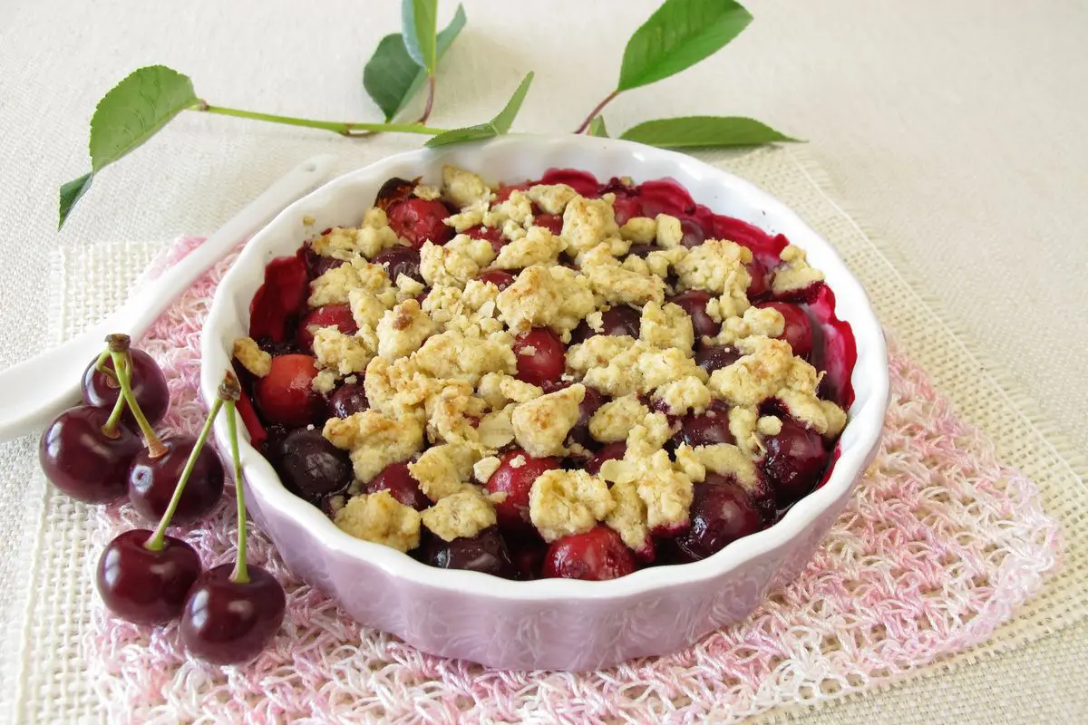 Crumble amarene