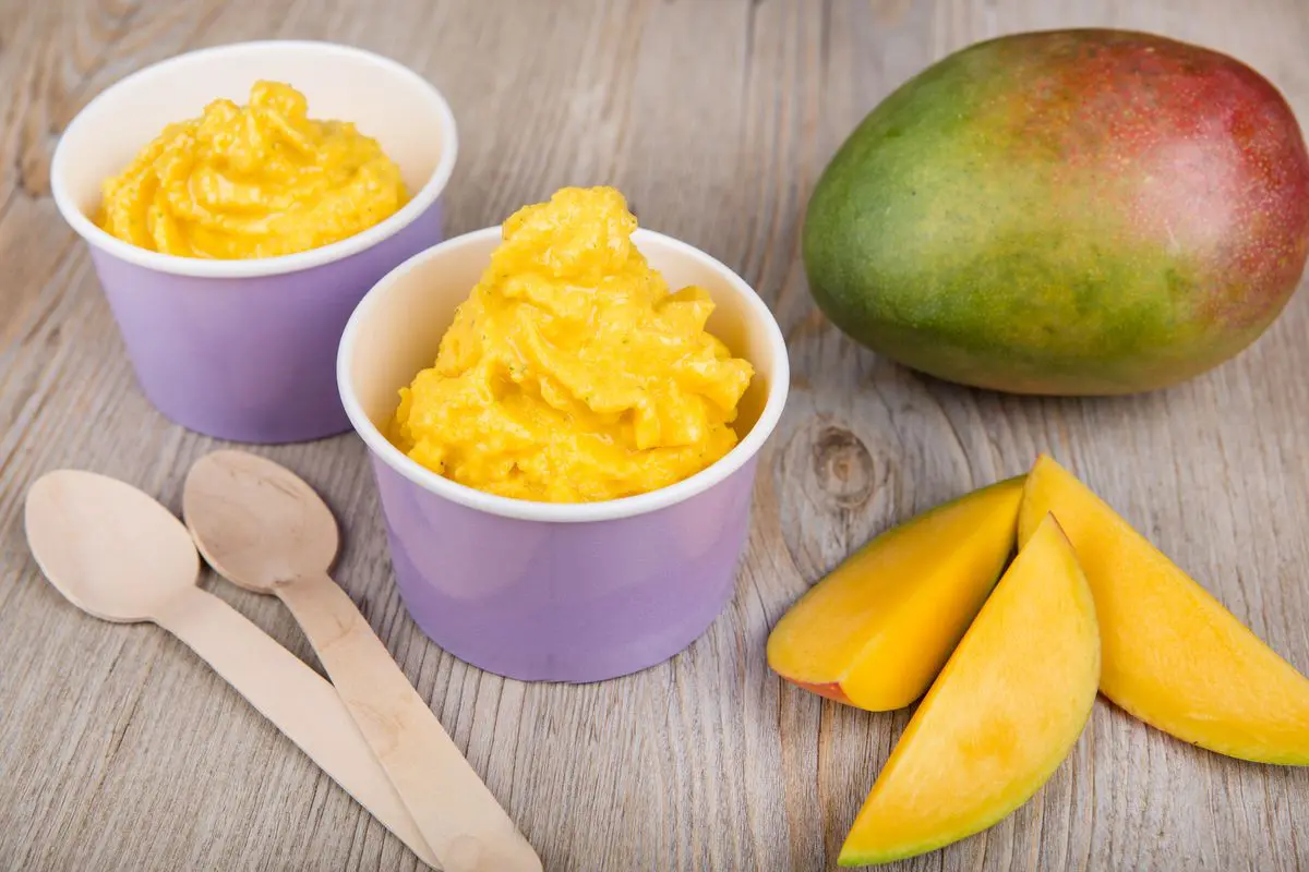 Gelato al mango