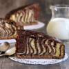 Torta marmorizzata in friggitrice ad aria