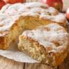 torta di mele all'acqua