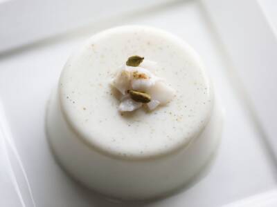 Panna cotta vegana