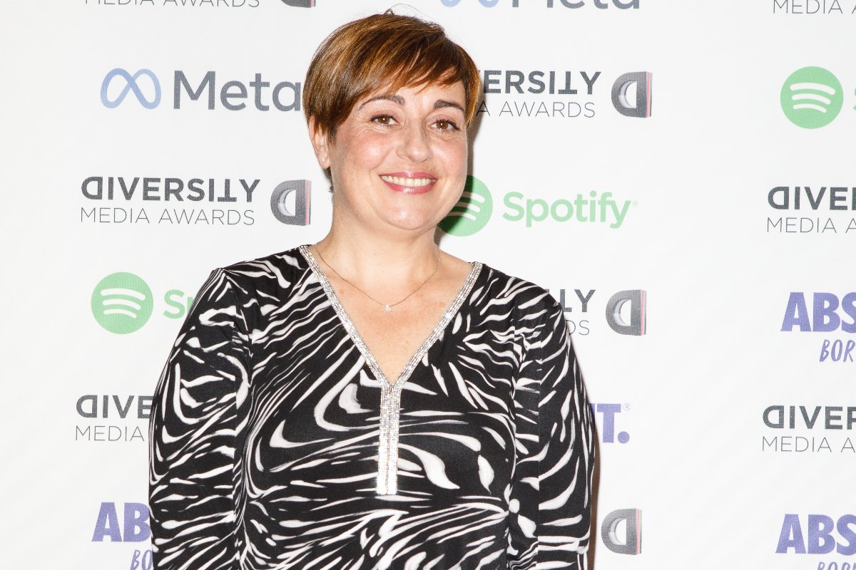 Benedetta Rossi ai Diversity Media Awards al Teatro Lirico Giorgio Gaber