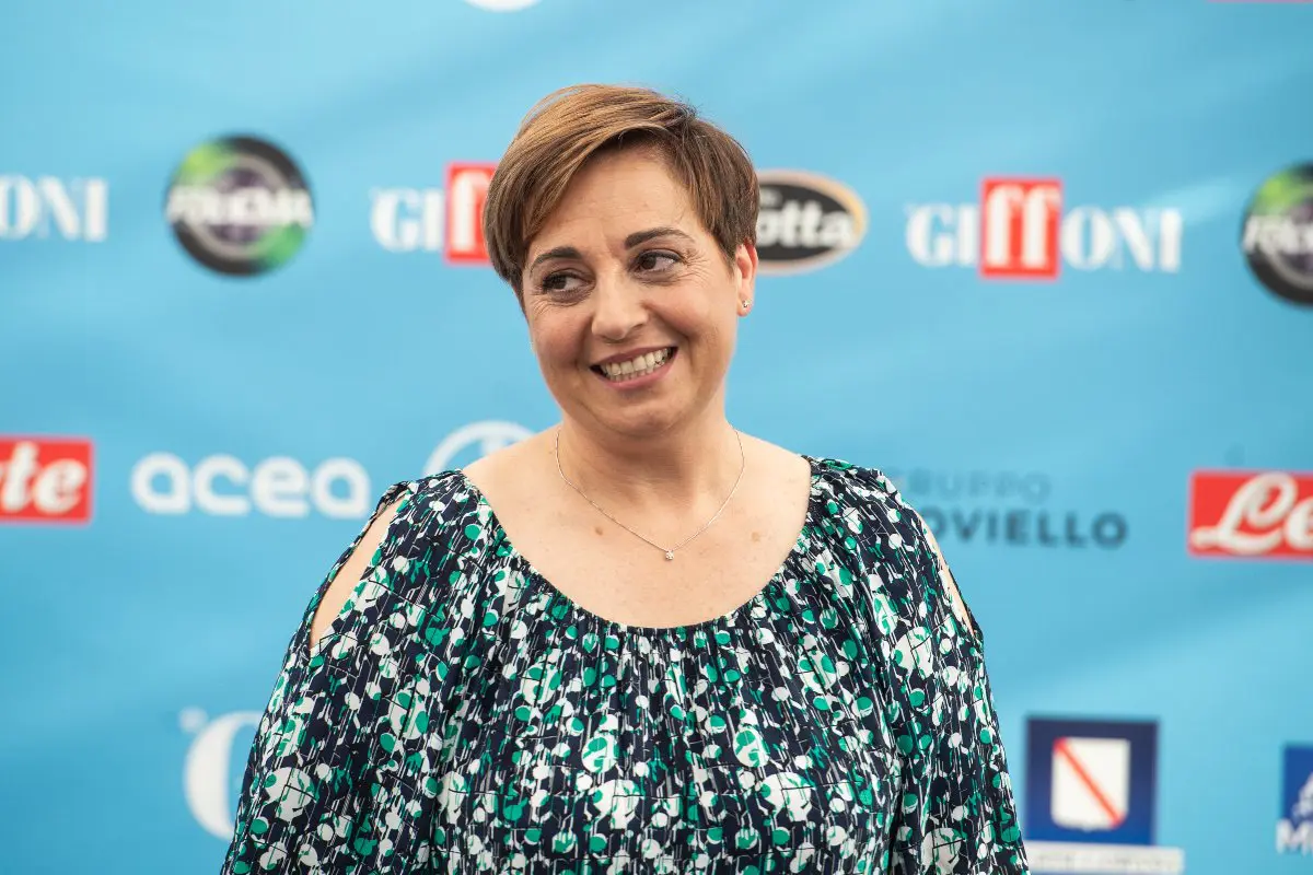 Benedetta Rossi al photocall del Giffoni Film Festival
