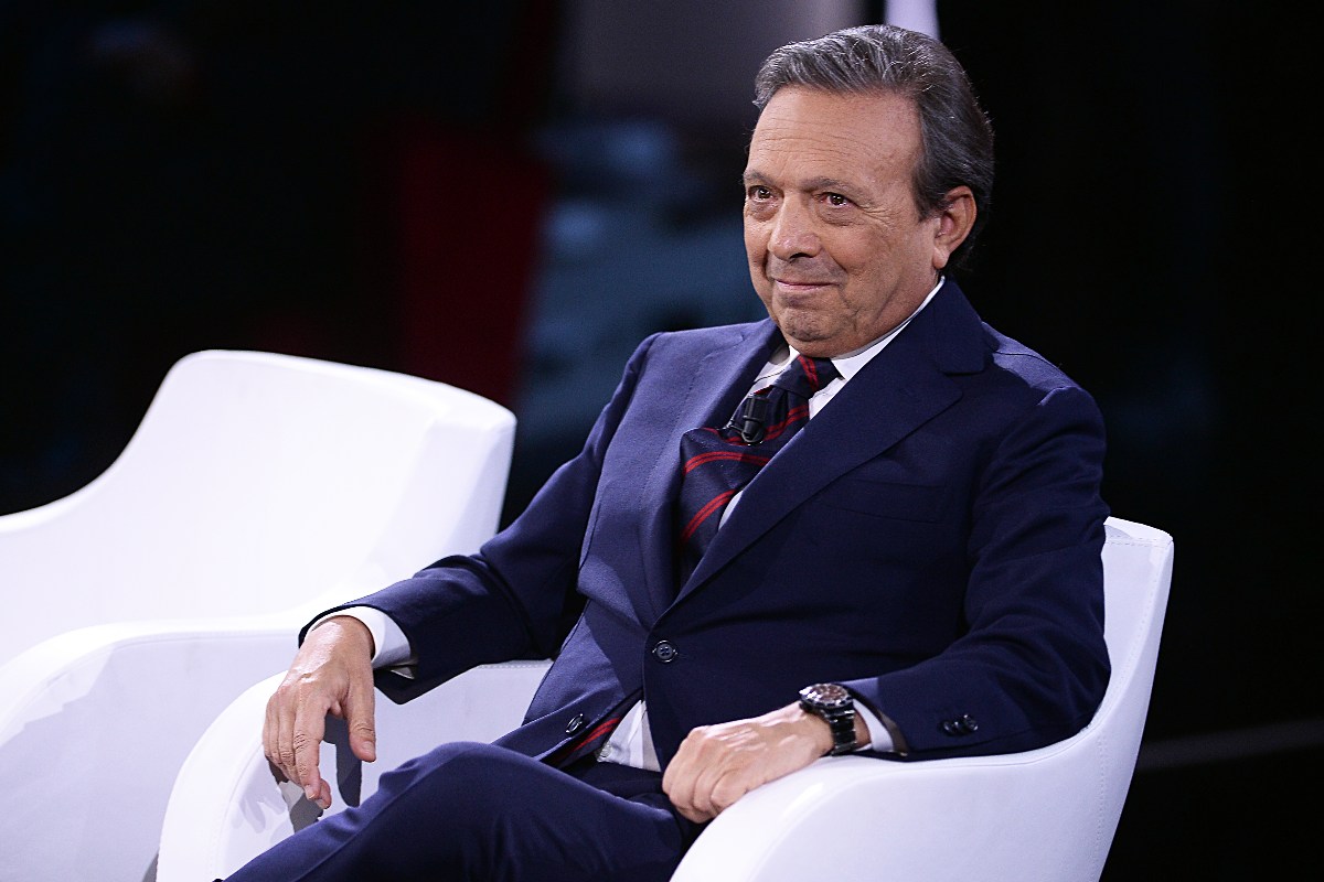 Piero Chiambretti partecipa alla trasmissione "La TV fa 70" presso l'Auditorium RAI del Foro Italico di Roma
