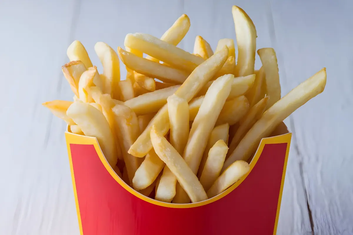Porzione di patatine fritte