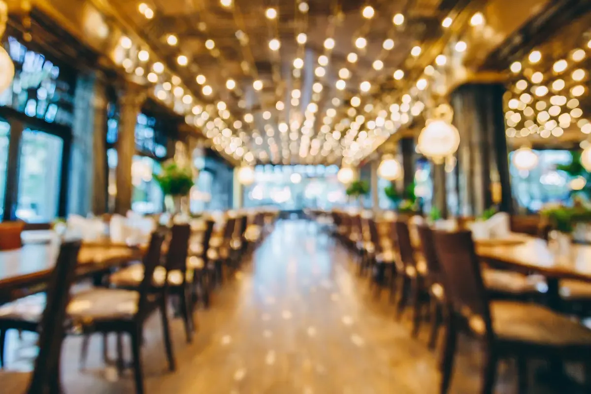 Sala Ristorante Luci