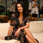 L'influencer Csaba dalla Zorza sorride all'evento di D Studio a Milano il 4 settembre 2021